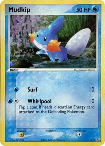 Mudkip (EX Deck Tin) 018 card from Nintendo Promos