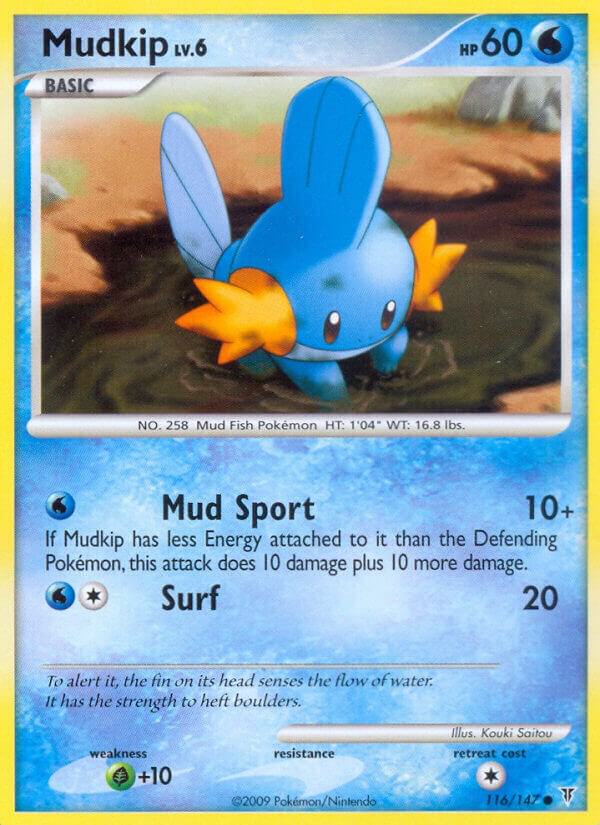 Mudkip 116 card from Supreme Victors