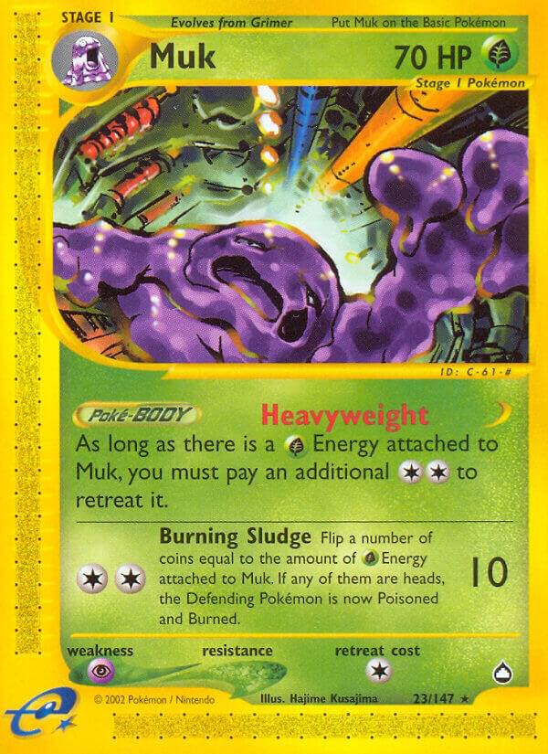 Muk 023/147 card from Aquapolis