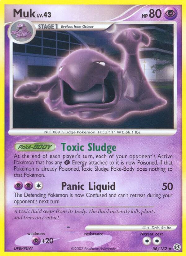 Muk 56/132 card from Secret Wonders