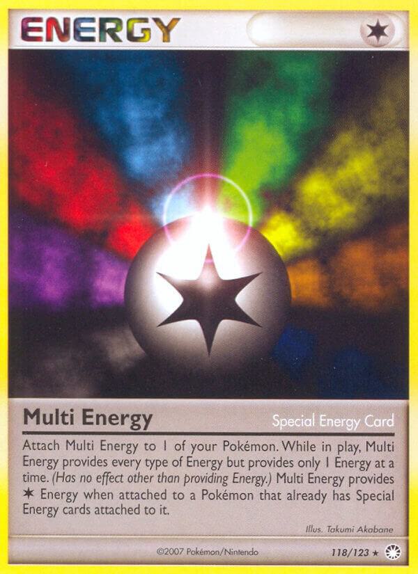 Multi Energy 118/123 card from Mysterious Treasures