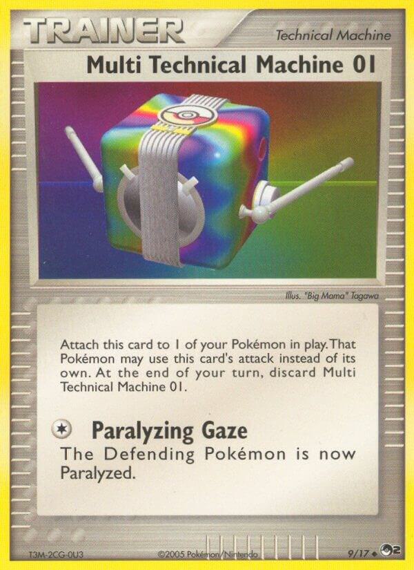 Multi Technical Machine 01 009/017 card from POP Series 2