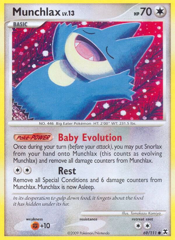 Munchlax (69) 69/111 card from Rising Rivals