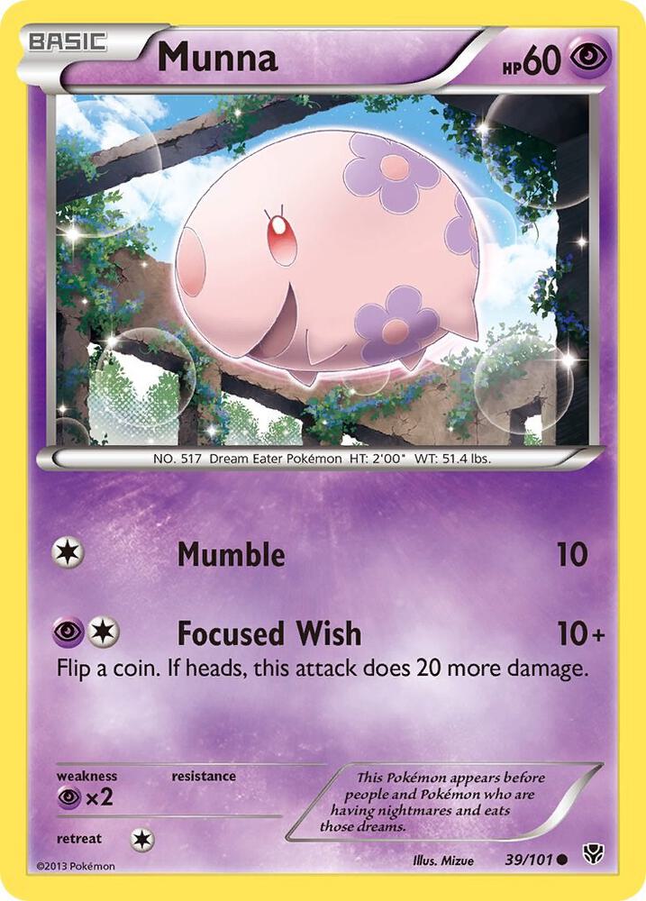 Munna 39/101 card from Plasma Blast