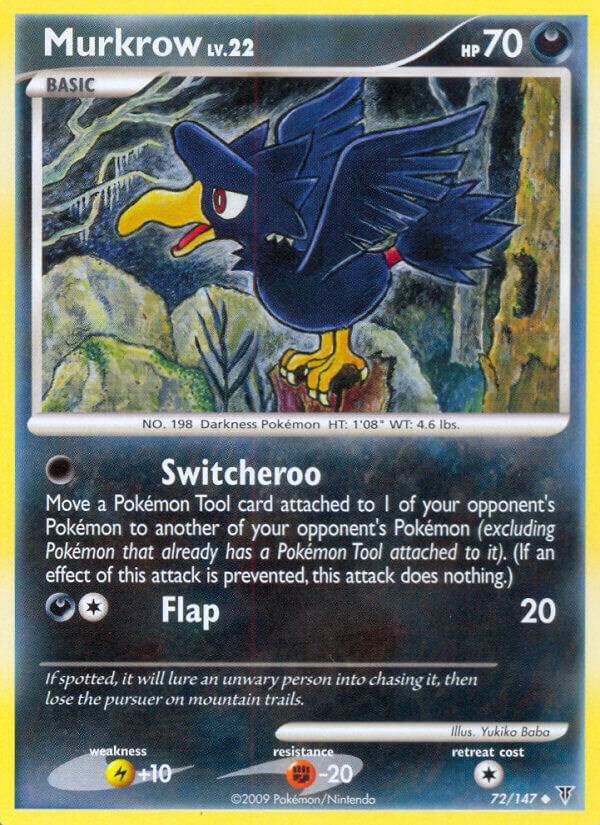 Murkrow 72 card from Supreme Victors