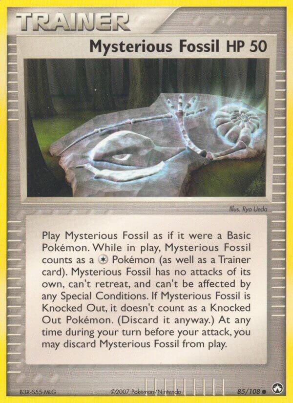 Mysterious Fossil 85/108 card from Power Keepers