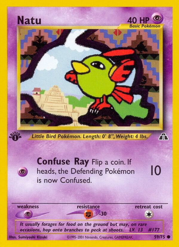 Natu 59/75 card from Neo Discovery