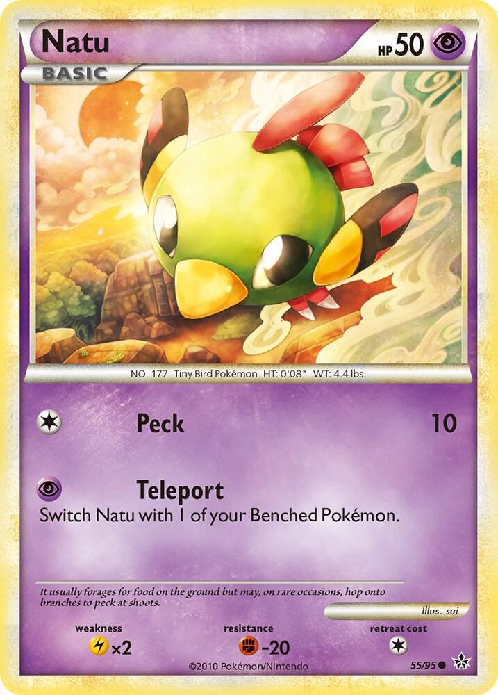 Natu 55/95 card from Unleashed