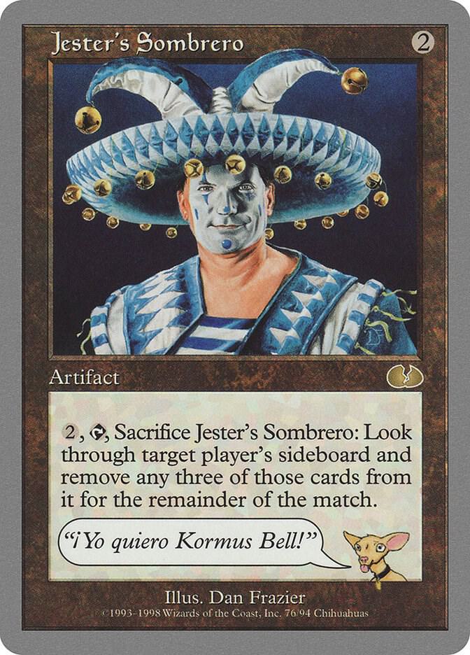 Jester's Sombrero 76 card from Unglued