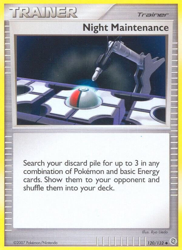 Night Maintenance 120/132 card from Secret Wonders