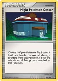Night Pokemon Center 108/130 card from Diamond and Pearl