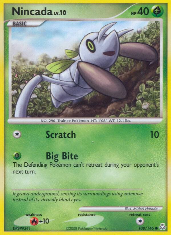 Nincada 108/146 card from Legends Awakened