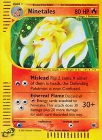 Ninetales (21) 021/165 card from Expedition