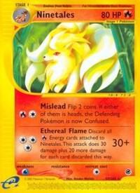 Ninetales (57) 057/165 card from Expedition