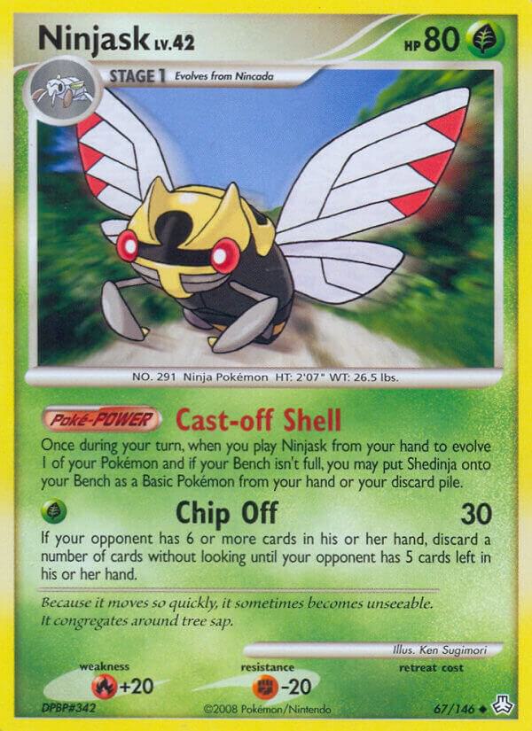 Ninjask 67/146 card from Legends Awakened