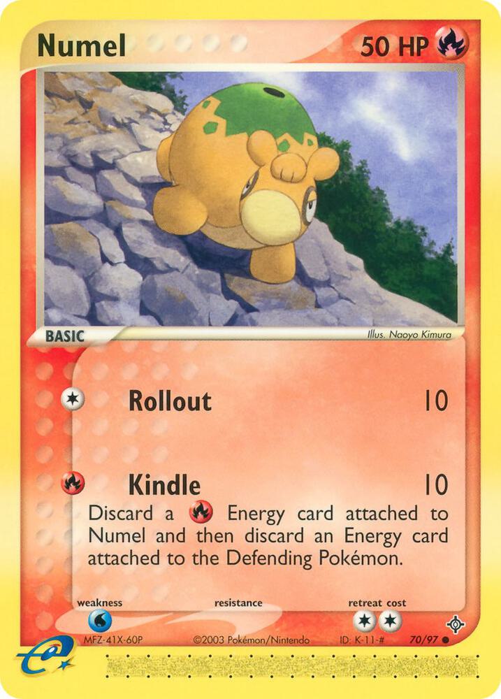 Numel 70/97 card from Dragon