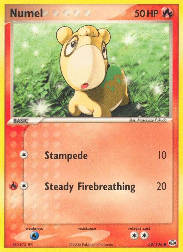 Numel - 058/106 58/106 card from Emerald