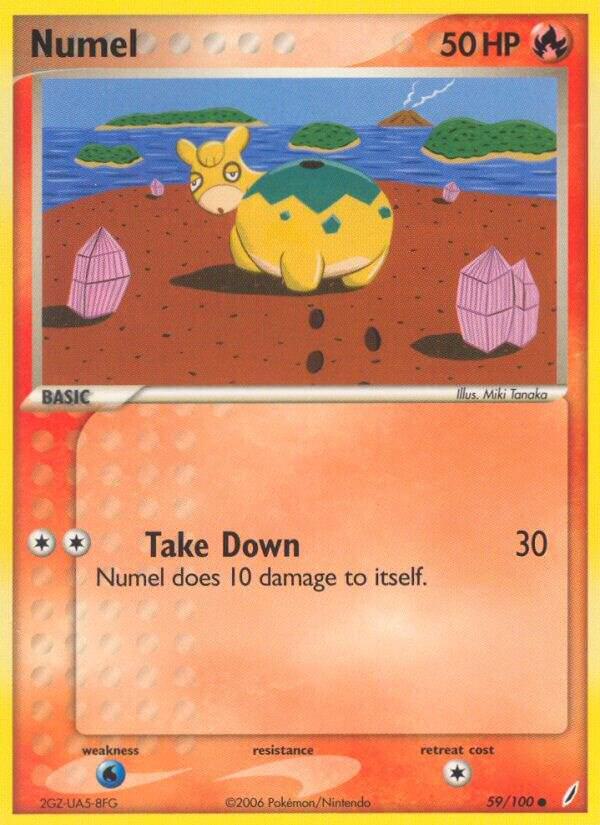 Numel 59/100 card from Crystal Guardians
