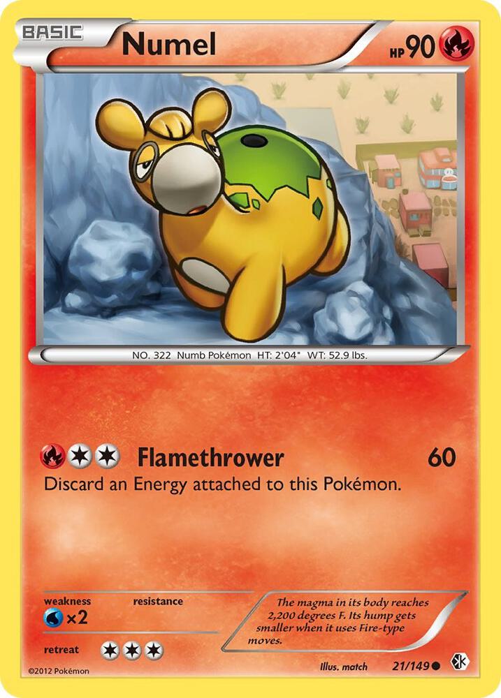 Numel 21/149 card from Boundaries Crossed