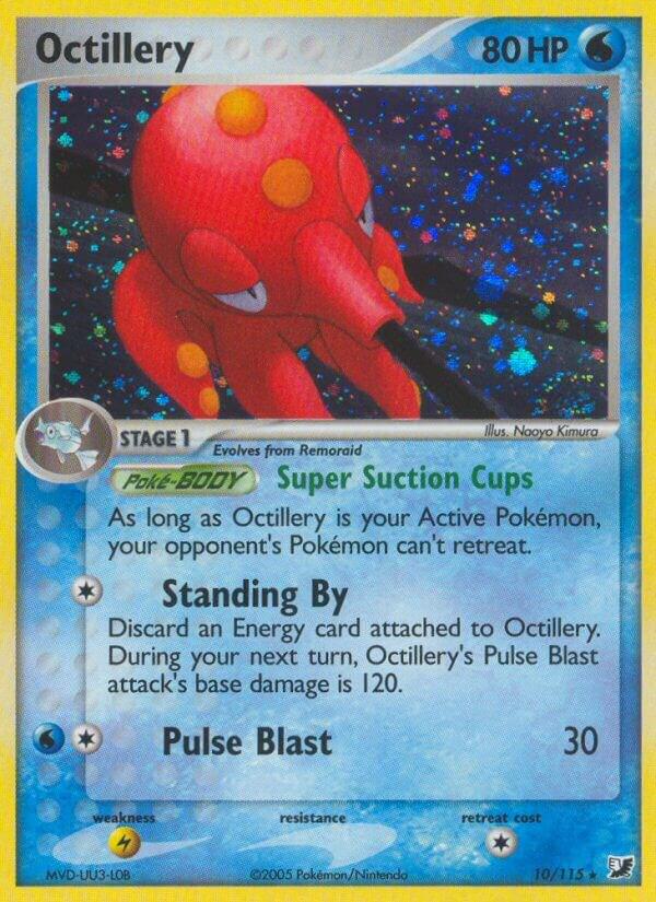 Octillery 10/115 card from Unseen Forces