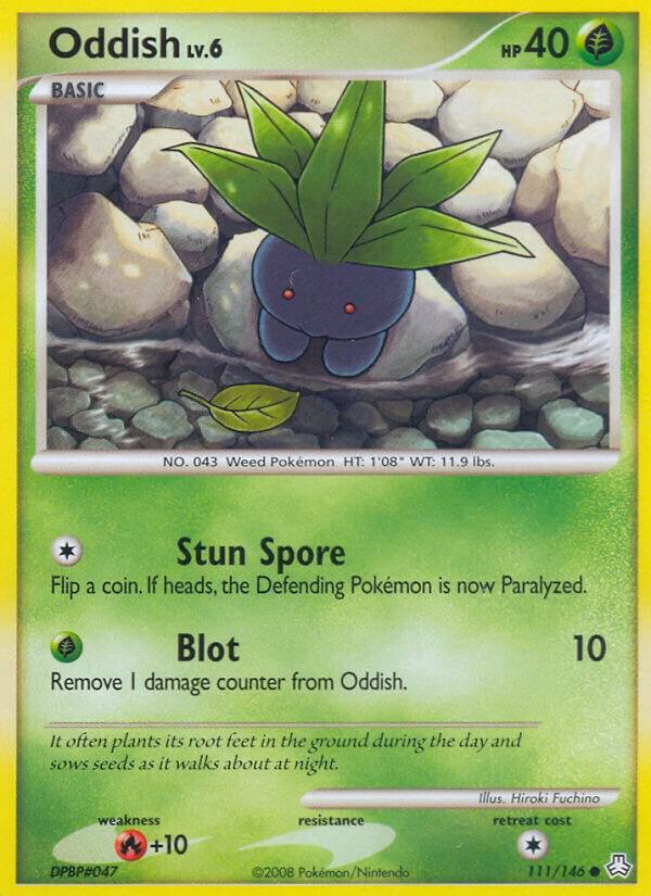 Oddish (111) 111/146 card from Legends Awakened