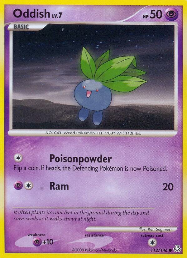 Oddish (112) 112/146 card from Legends Awakened