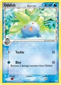 Oddish (Delta Species) 73/110 card from Holon Phantoms