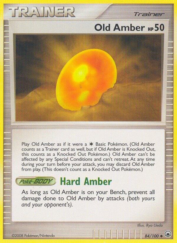 Old Amber 84/100 card from Majestic Dawn
