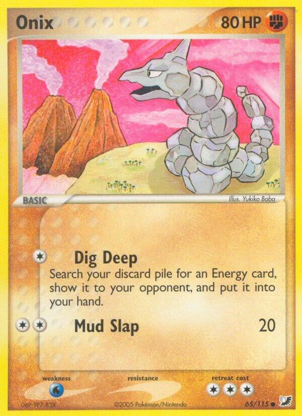 Onix 65/115 card from Unseen Forces