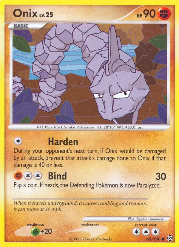 Onix 69/100 card from Stormfront