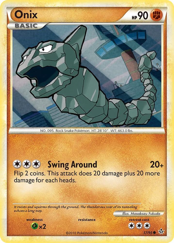 Onix (57) 57/95 card from Unleashed