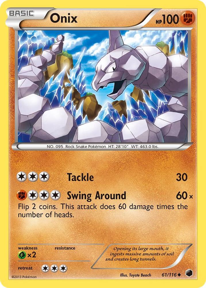 Onix 61/116 card from Plasma Freeze