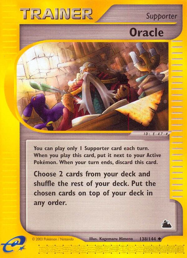 Oracle 138/144 card from Skyridge