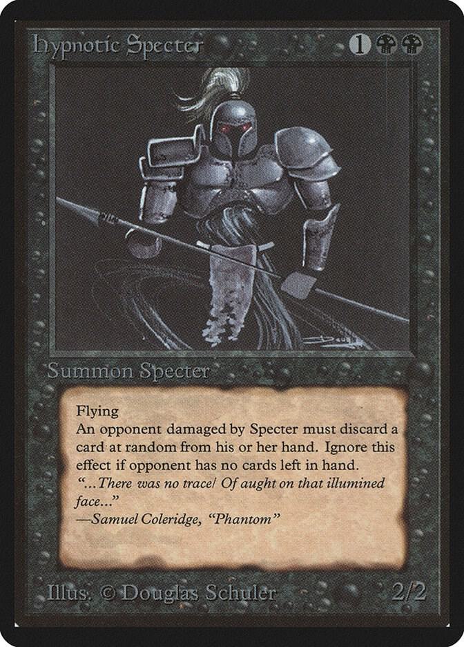 Hypnotic Specter card from Beta Edition