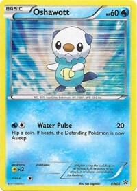 Oshawott BW03 card from Black and White Promos