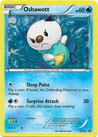 Oshawott BW08 card from Black and White Promos