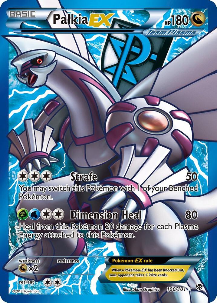 Palkia EX (Team Plasma) (100 Full Art) 100/101 card from Plasma Blast