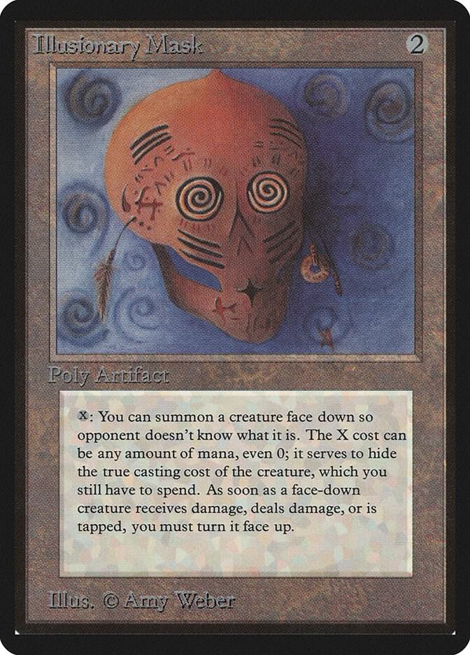 Illusionary Mask card from Beta Edition