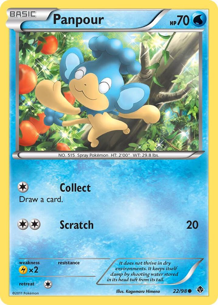 Panpour 22/98 card from Emerging Powers