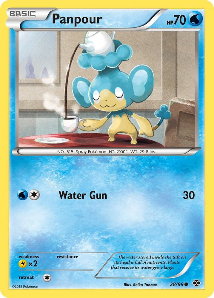 Panpour 28/99 card from Next Destinies