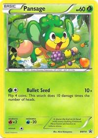 Pansage BW14 card from Black and White Promos