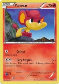 Pansear 7/39 card from Kalos Starter Set