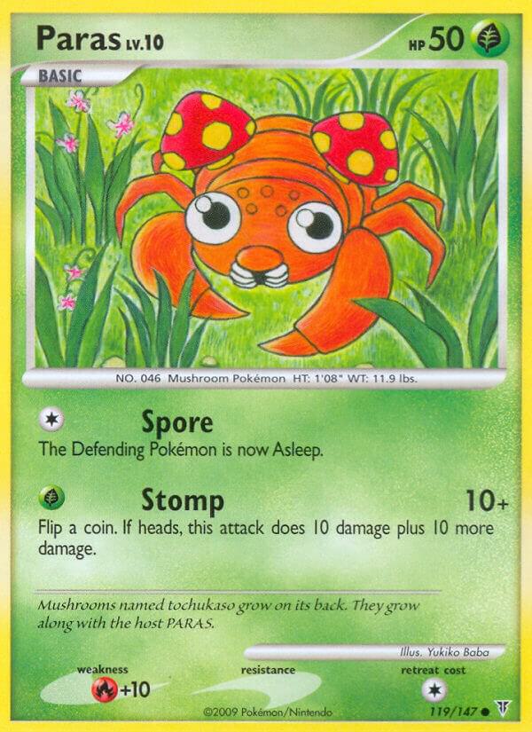 Paras 119 card from Supreme Victors