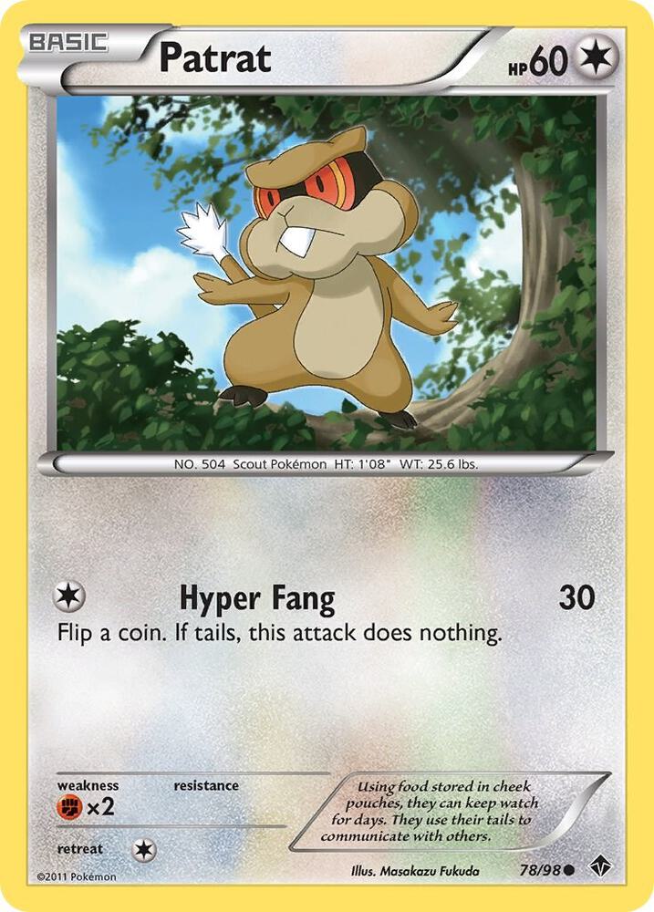 Patrat 78/98 card from Emerging Powers