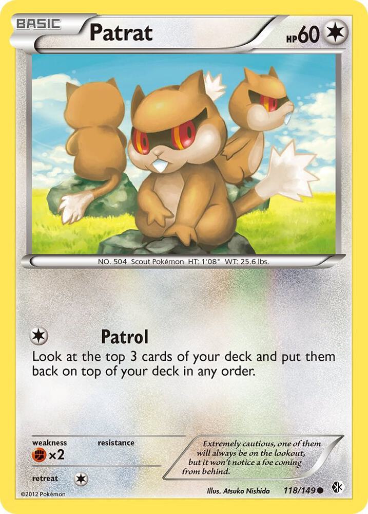 Patrat 118/149 card from Boundaries Crossed