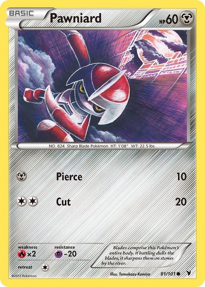 Pawniard (81) 81/101 card from Noble Victories