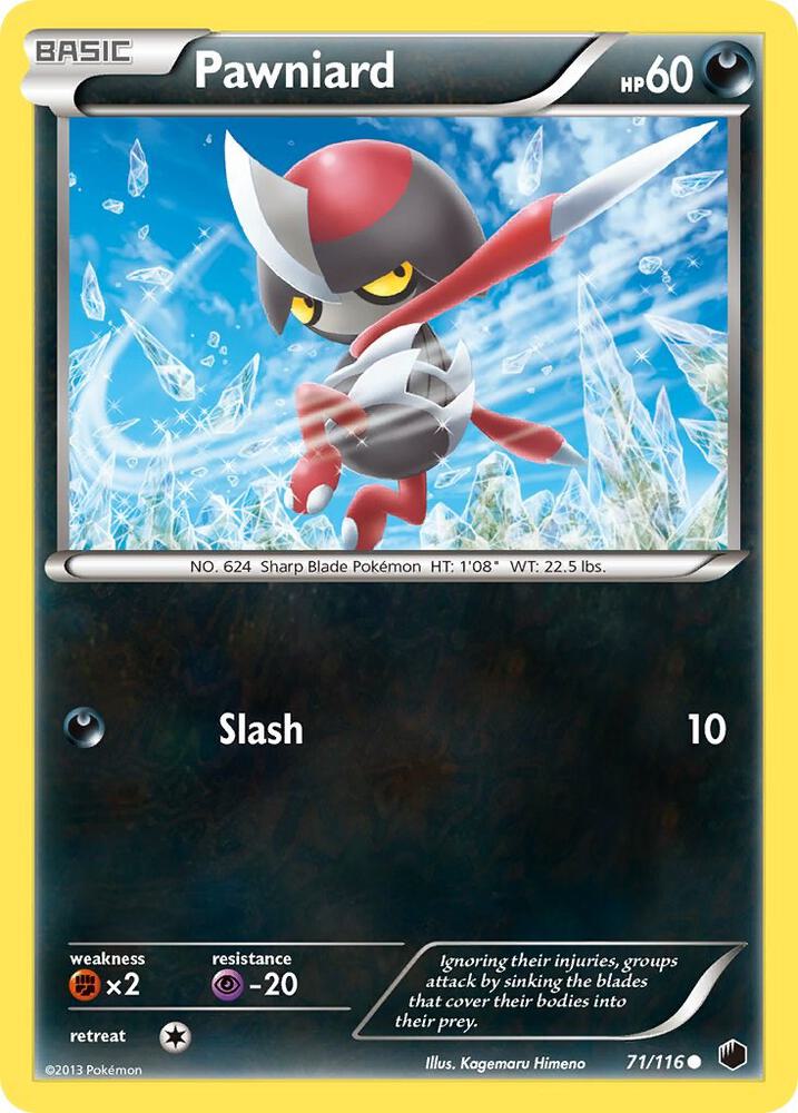 Pawniard (71) 71/116 card from Plasma Freeze