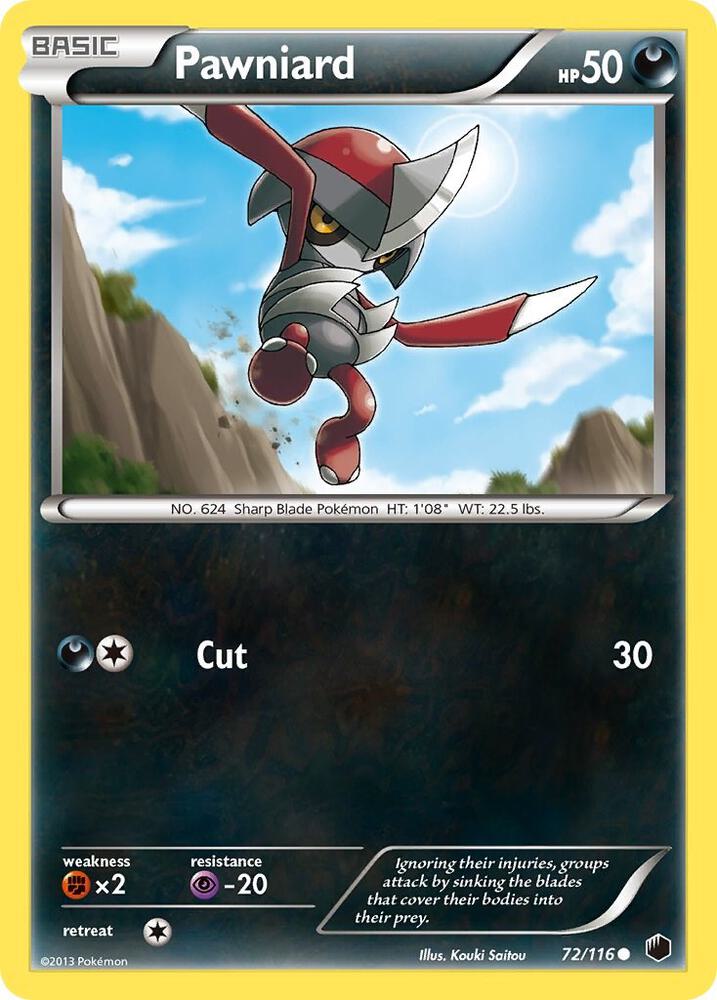 Pawniard (72) 72/116 card from Plasma Freeze