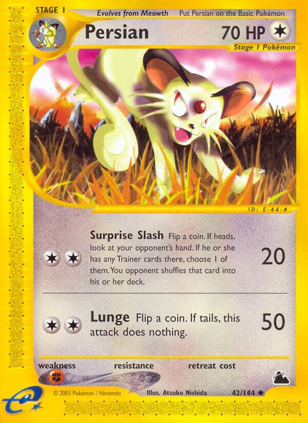 Persian 042/144 card from Skyridge
