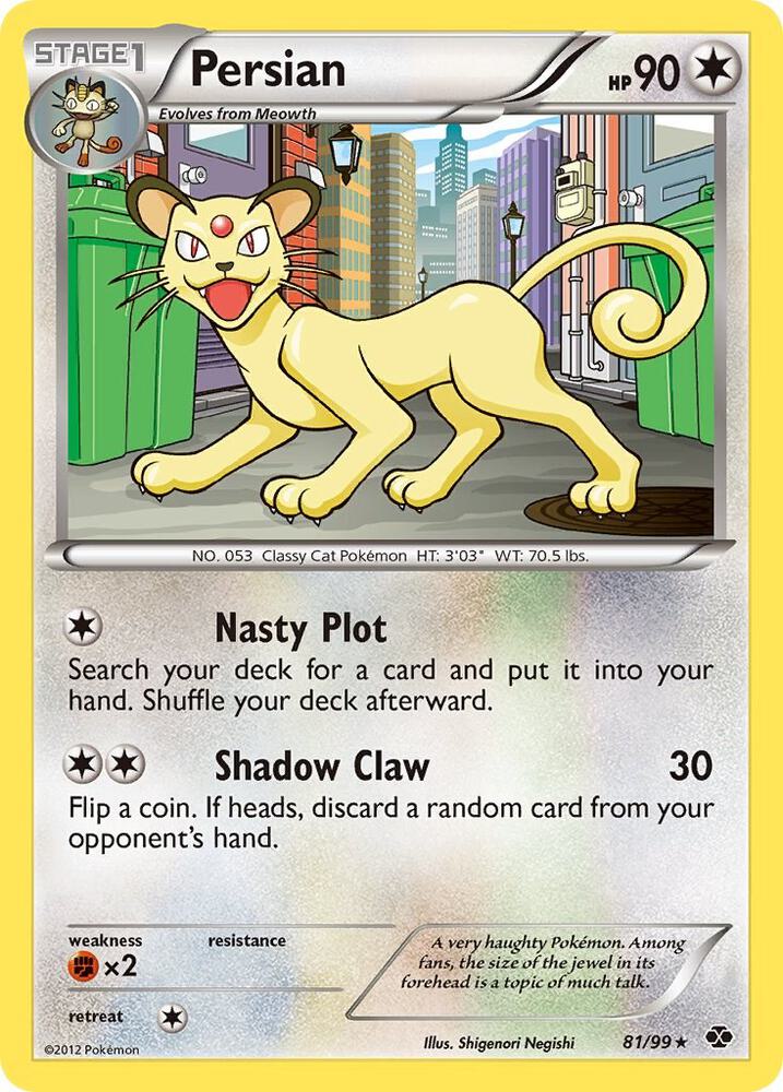 Persian 81/99 card from Next Destinies